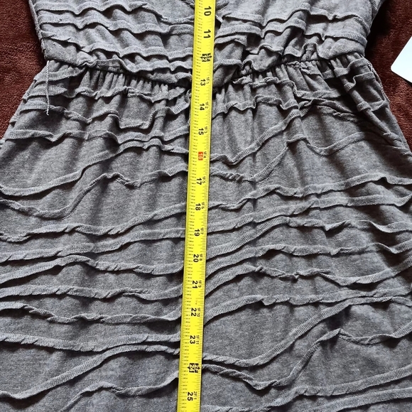 Three Pink Hearts Long Sleeves Belted Body con Lined  Dress Size Large t… - Picture 7 of 8